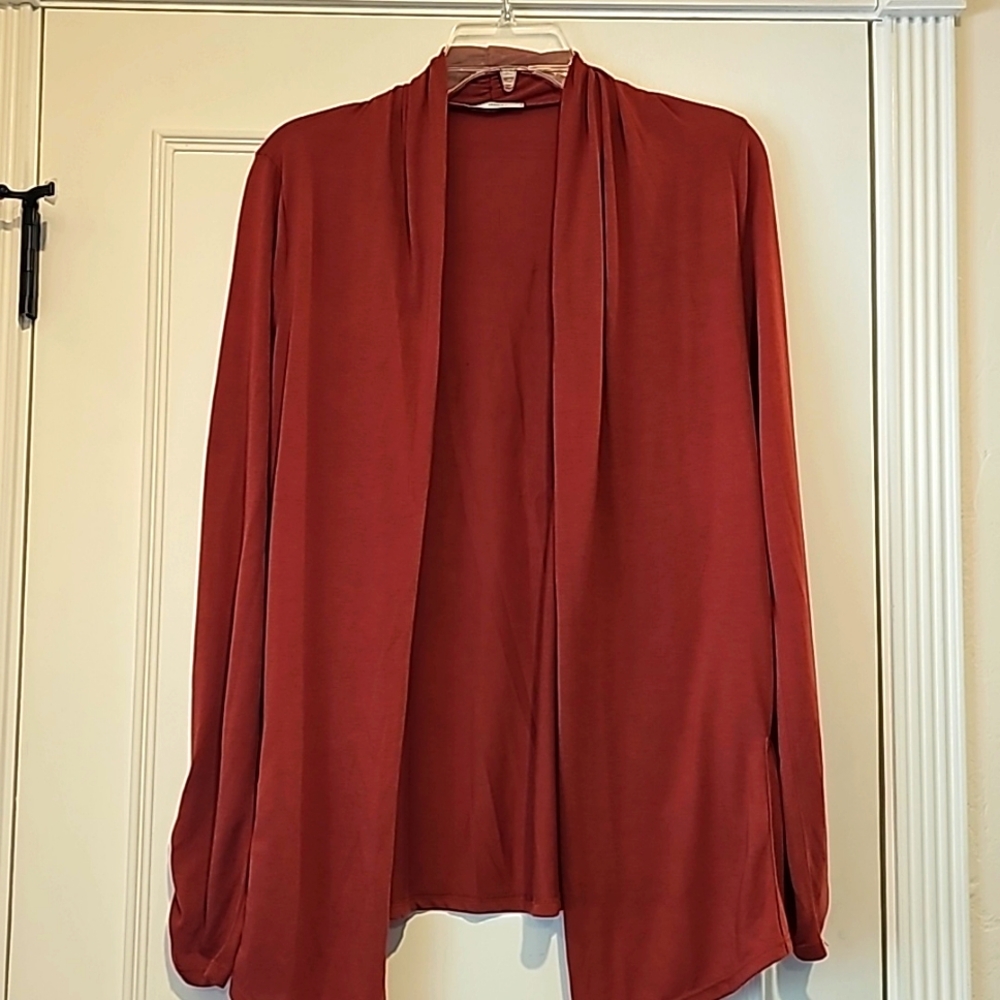 Maurices Rust Cardigan